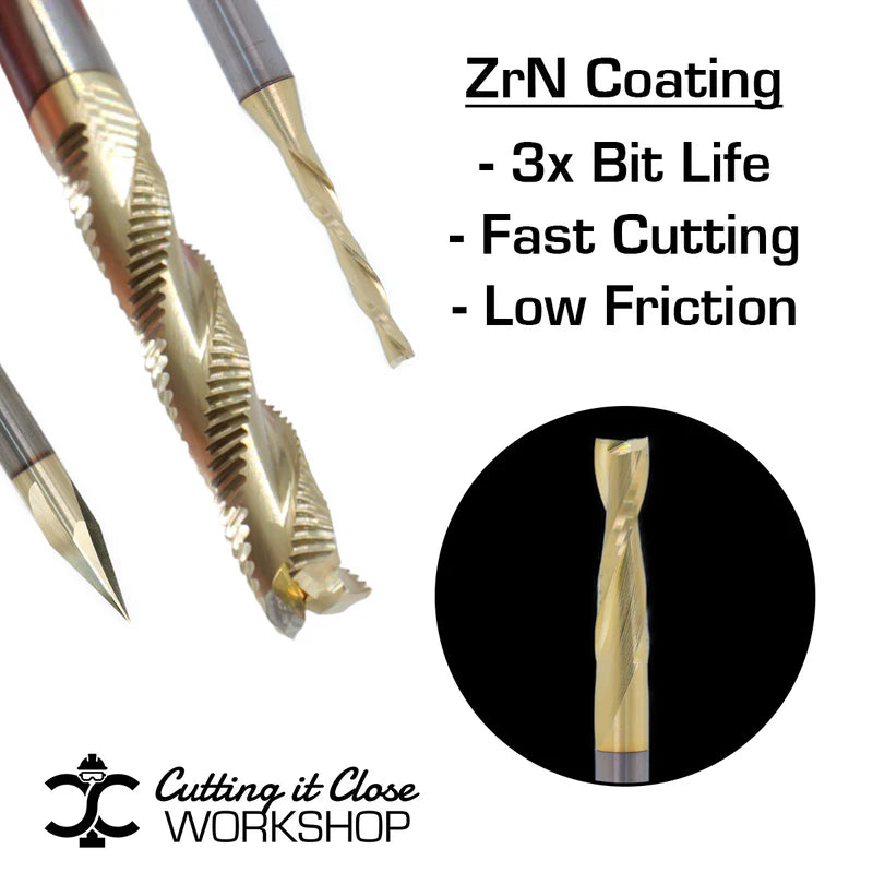 1/8" x 1/2" O'Flute - 1/4" Shank - OF215