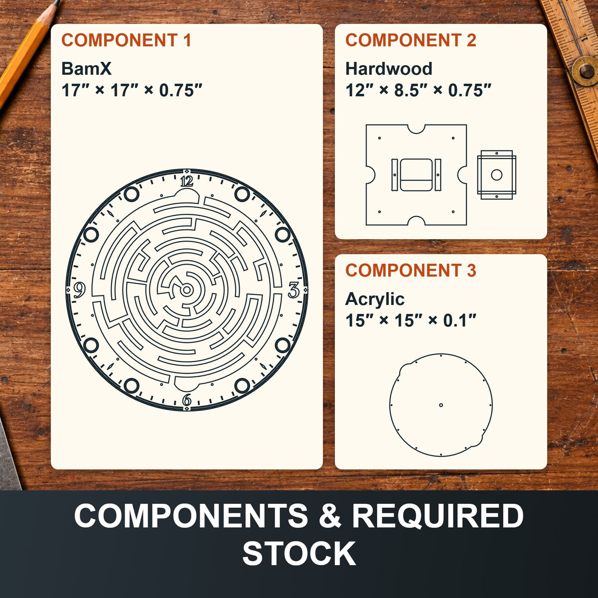 Clock Maze Game