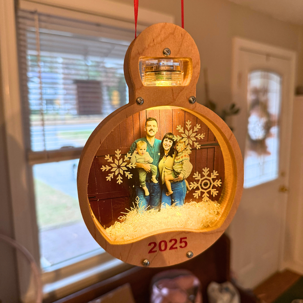 Light Up Picture Ornament