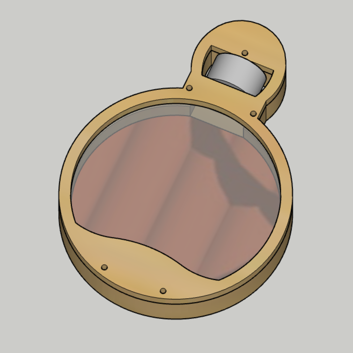 Light Up Picture Ornament