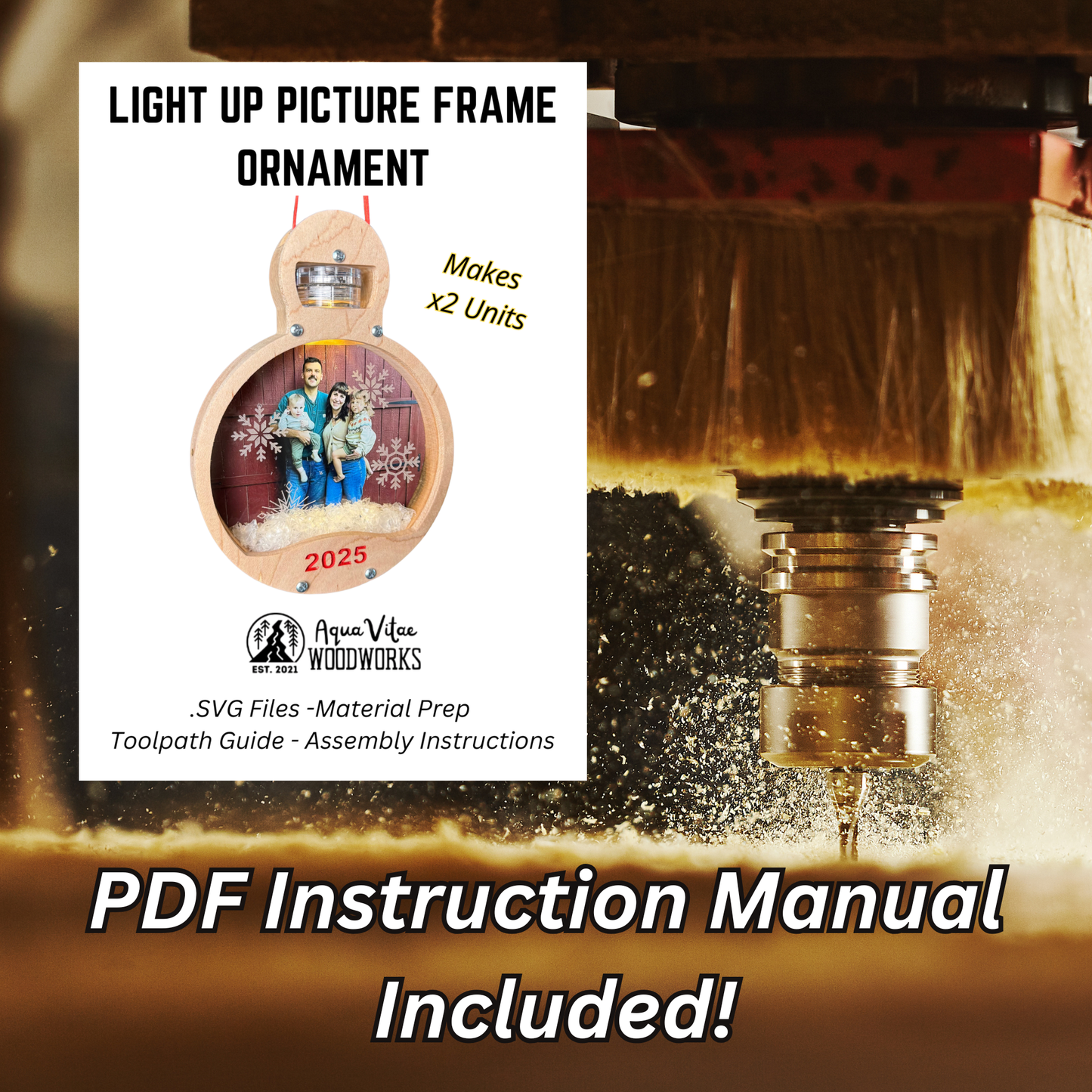 Light Up Picture Ornament