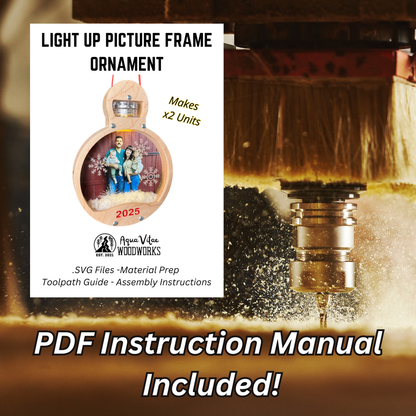 Light Up Picture Ornament