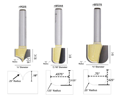 Bowl and Tray Bit Set