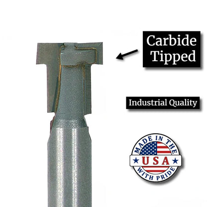 3/8" x 3/8" Keyhole - 1/4 Shank - SE3050