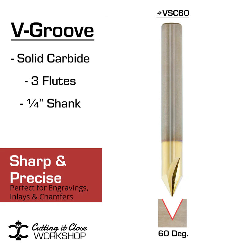 CNC Router Starter Set – 5 Must-Have Bits for Beginners