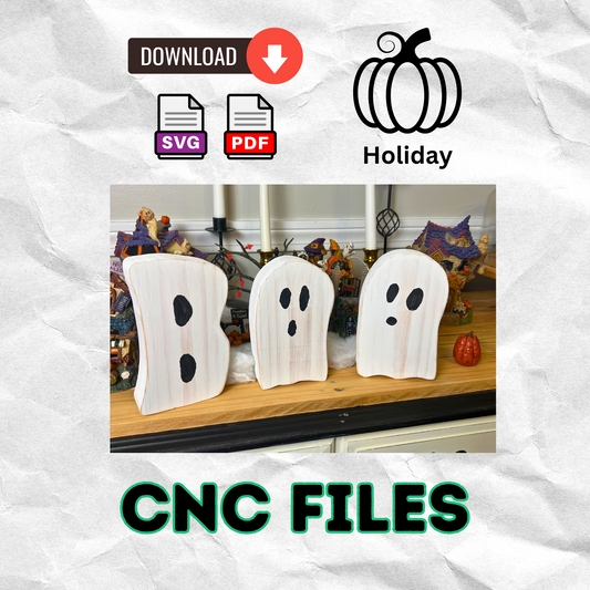 Table Top "Boo" Ghosts